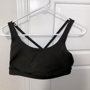 Olive Green Lululemon Energy Bra